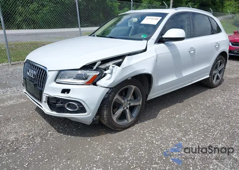 2016 Audi Q5 3.0T Premium Plus from USA, damaged, VIN WA1D7AFP2GA027643